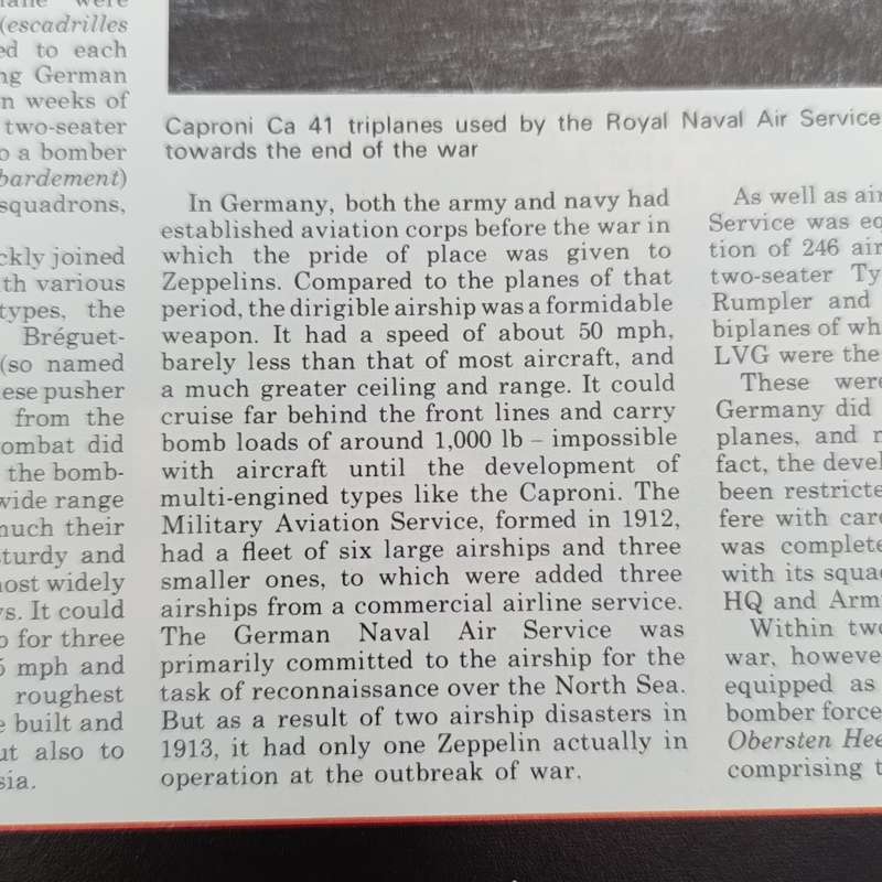 Fighting Aircraft of World Wars one and two