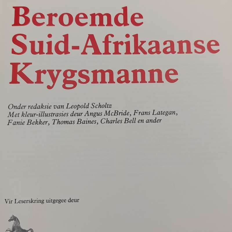 Beroemde Suid-Afrikaanse Krygsmanne