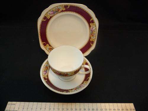 Bavaria - Cup, saucer and cake plate
