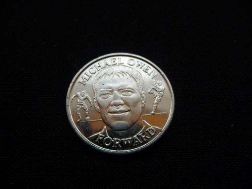 Soccer Medallion - 1998 Michael Owen