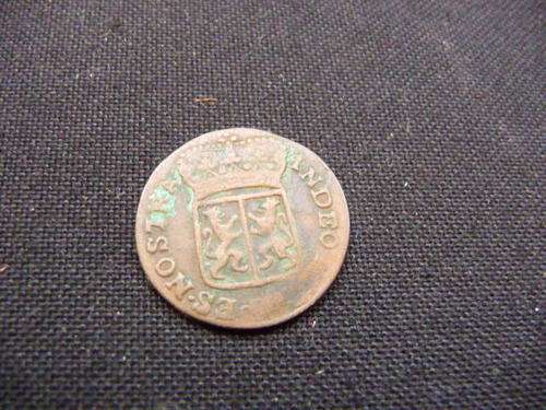 Antique Coin - VOC 1/2 Duit 1790