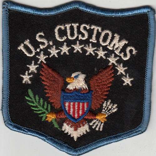 USA Law Enforcement Badge - U.S. Customs