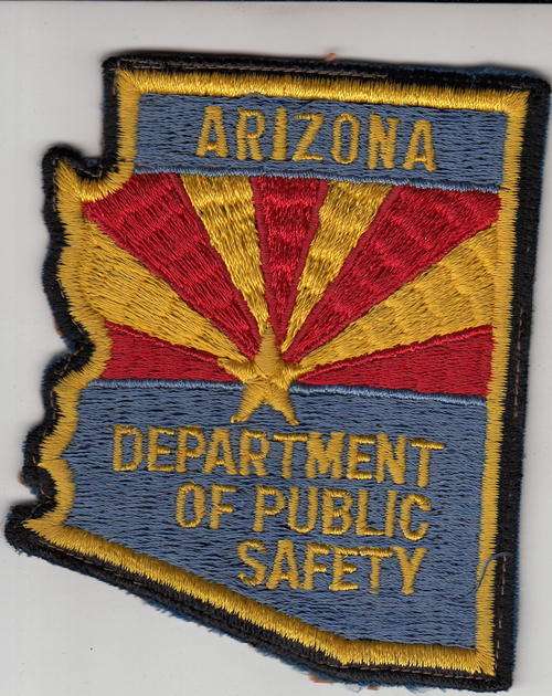 USA Law Enforcement Badge - Arizona Department of Public Safety
