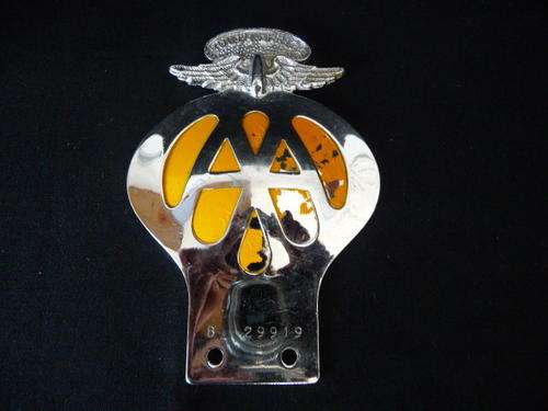 South Africa - AA Badge No B 29919