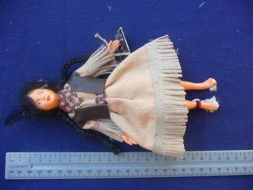 Vintage Peggy Nisbet Doll - Pocahontas P825 - Made in England @@@ Crazy R1 Start