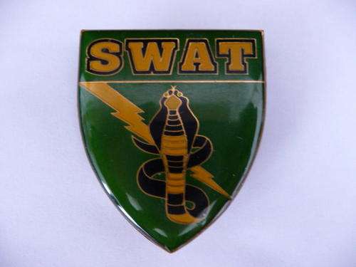 SADF Flash Badge - Police SWAT Team