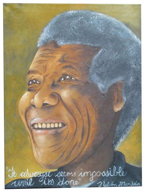 Large Original Mandela Painting
