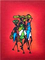 SP4 - Original Kiwanukai African Painting