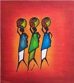 SP3 - Original Kiwanukai African Painting