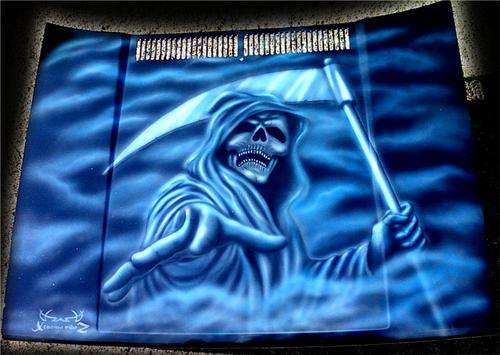 NEW!!! Airbrushed VW Bonnet