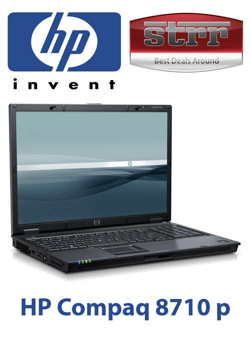 *** HP Compaq 8710p *** 17.0" LCD - 4gb Ram - Intel Core2Duo 2.40 GHz - NVIDIA Quadro NVS 320M