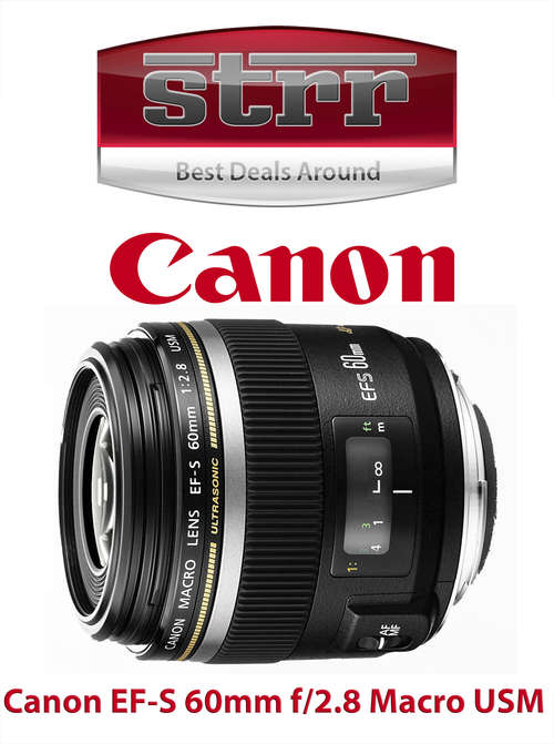 *** Canon EF-S 60mm f/2.8 Macro USM  *** 3 Months NEW *** MINT Condition ***