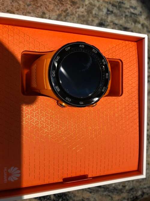 Huawei Watch 2 - 4G(SIM) - Dynamic Orange - MINT Condition