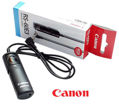 *** Canon Remote Switch RS-60E3 *** 1 Month Old *** Spotless Condition ***