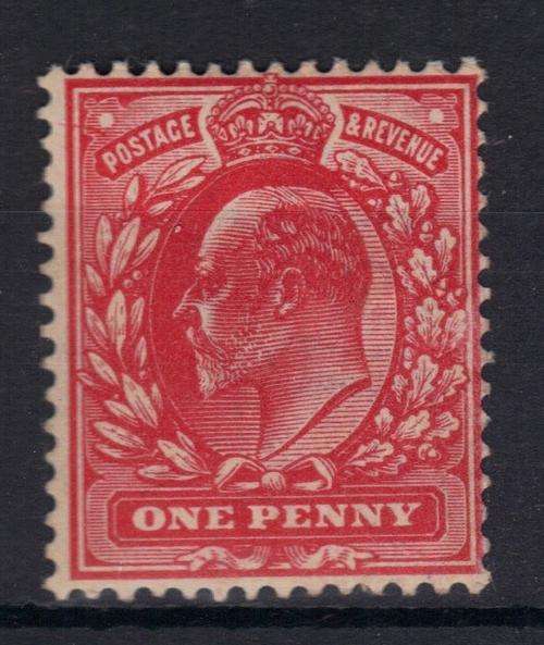 Edward VII 1902 Mint 1d Red (6)