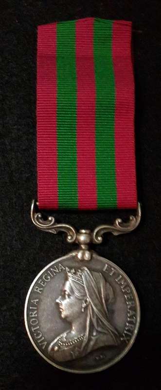 Queen Victoria INDIA Medal  37th Battalion inf FOR JASON ONLY