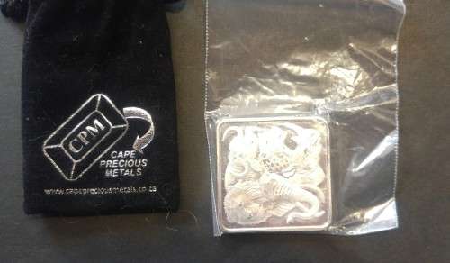 1OZ Silver bar (.999 % fine)