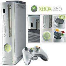 X box 360 with accessories