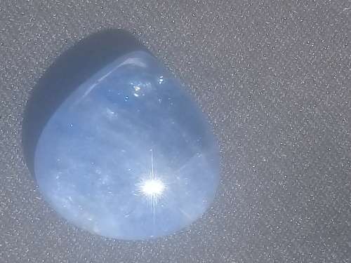 16.20cts Light Blue Natural Cat's Eye Tanzanite