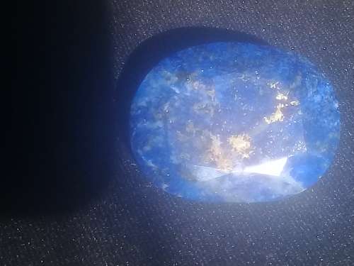33.34cts Oval Cut Blue Natural Lapis Lazuli