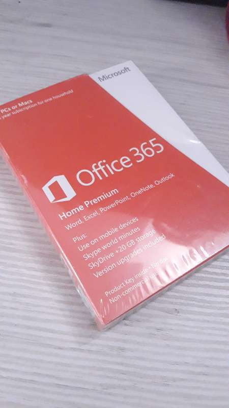 Microsoft Office 365 Home Premium 32/64-Bit 1 Year - Microsoft