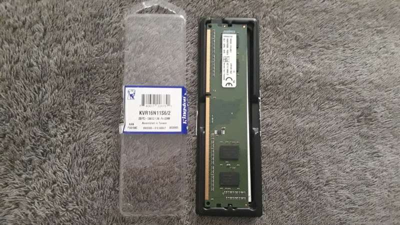 6GB DDR3 Kingston (2GB + 4GB) - DESKTOP RAM