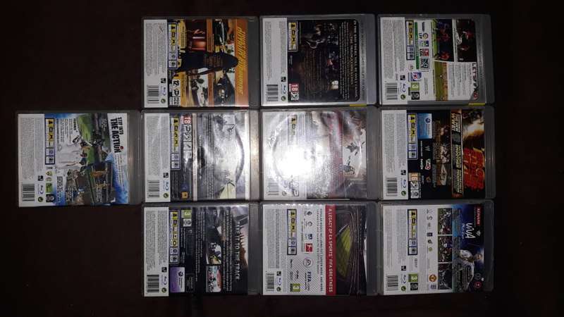 10 PS3 GAMES *** FOR SALE ***