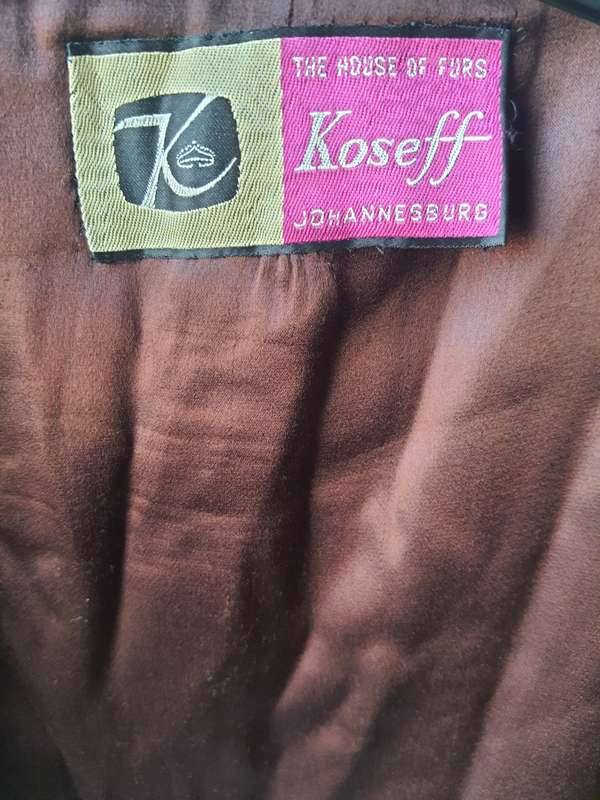 2 x fur shawl coats
