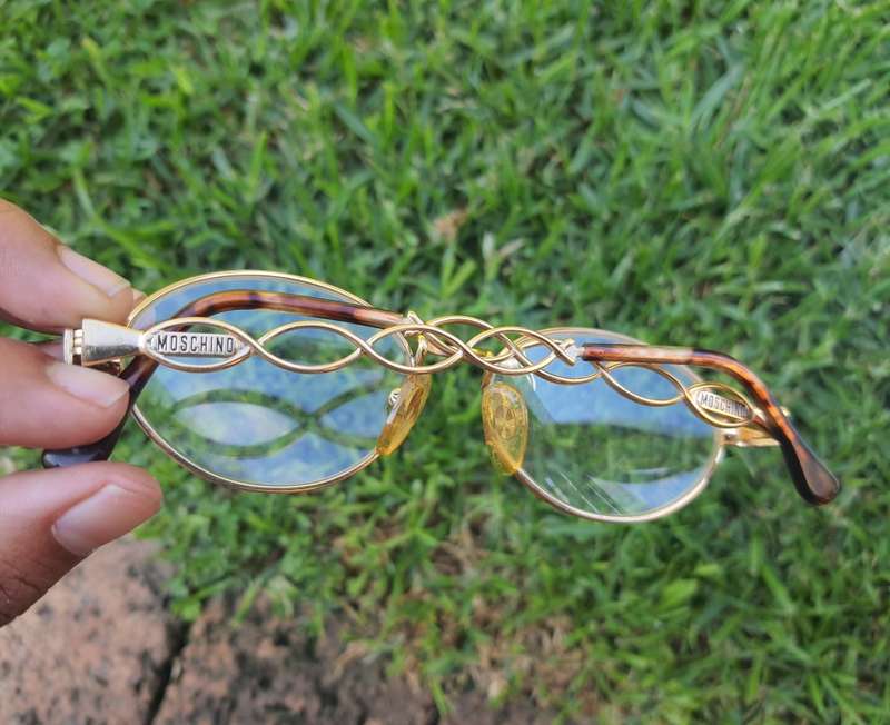 Vintage Moschino glasses