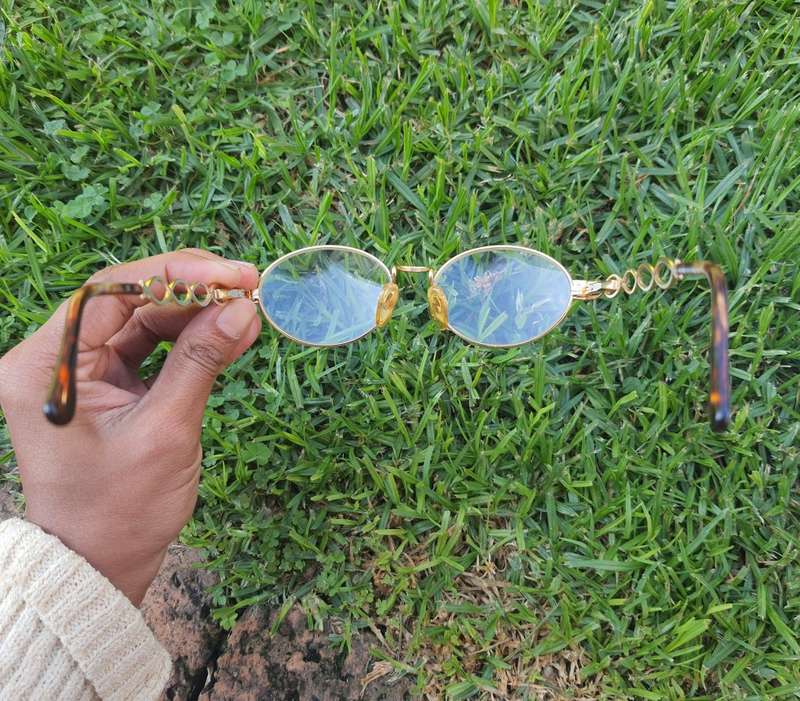 Vintage Moschino glasses