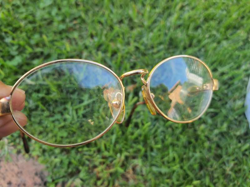 Vintage Moschino glasses