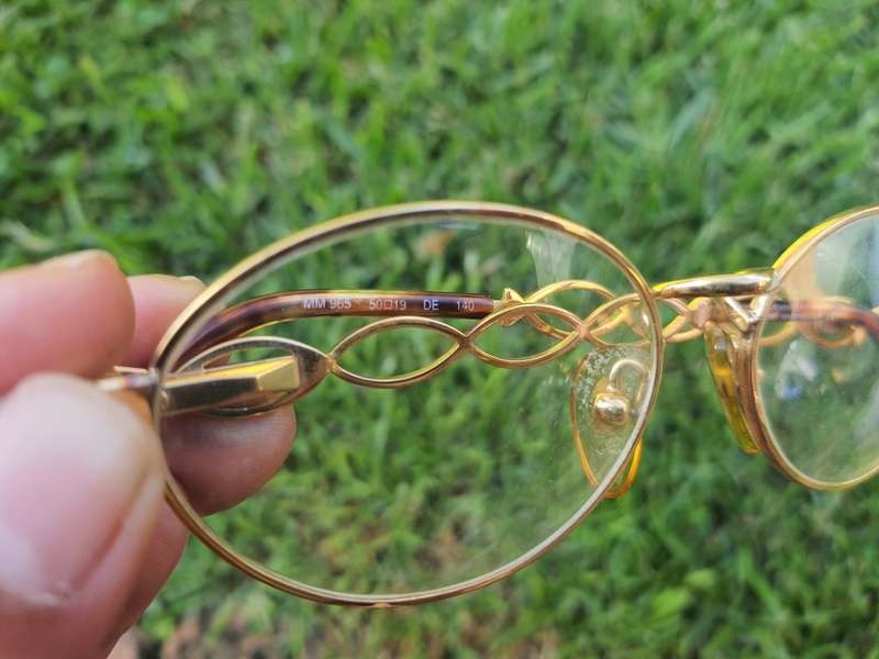 Vintage Moschino glasses