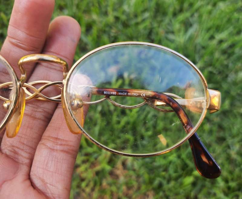 Vintage Moschino glasses