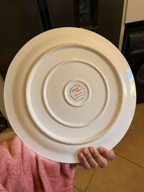 Regent Stone La pizza ceramic plate