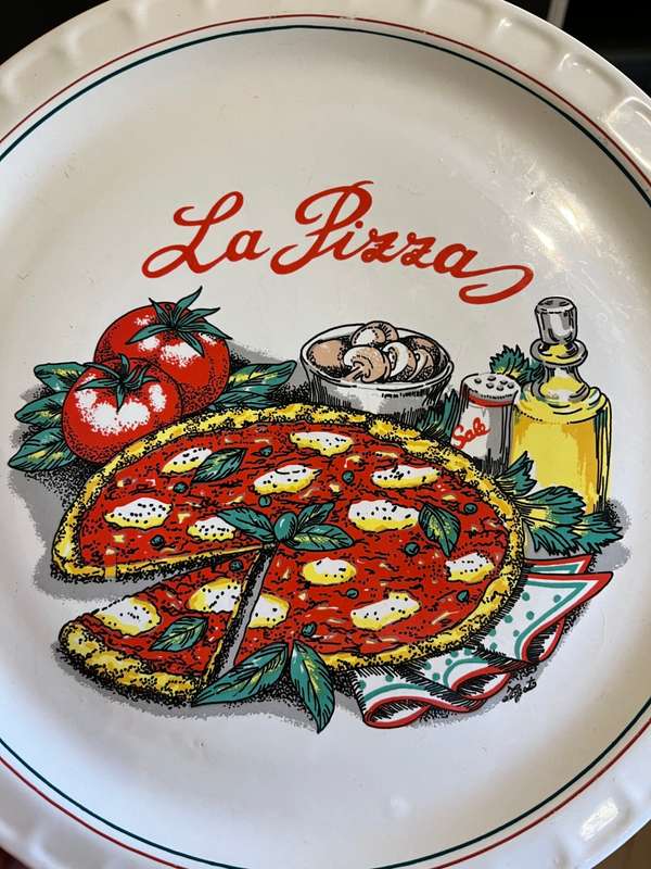 Regent Stone La pizza ceramic plate