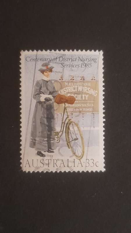 AUSTRALIA 1985 100TH ANNIV DISTRICT NURSING