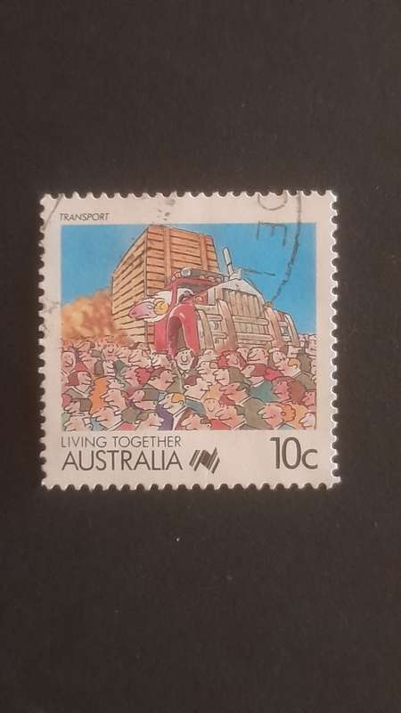 AUSTRALIA 1988 LIVING TOGETHER CARTOONS