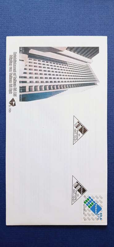 SOUTH AFRICA 1991 ESTABLISHMENT OF POST OFFICE AND TELEKOM L.T.D