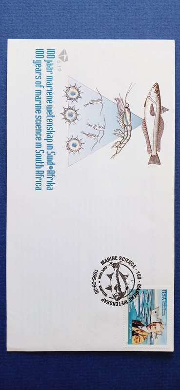 SOUTH AFRICA 1995 100TH ANNIV OF MARINE SCIENCE IN SOUTH AFRICA