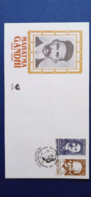 SOUTH AFRICA 1995 125TH BIRTH ANNIV OF MAHATMA GANDHI