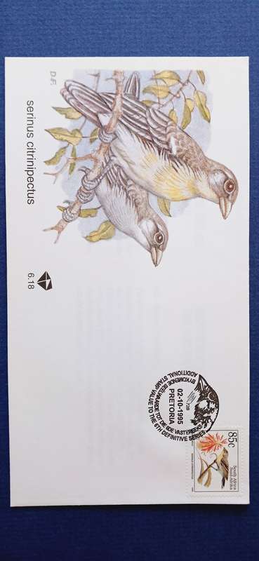 SOUTH AFRICA 1995 ENDANGERED FAUNA