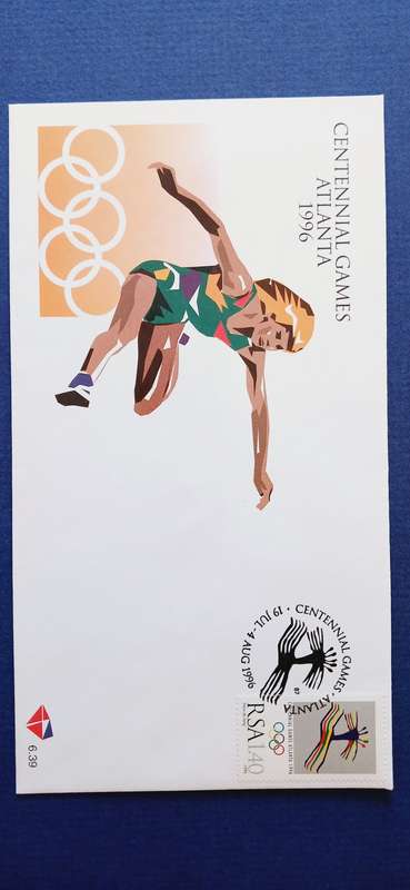 SOUTH AFRICA 1996 OLYMPIC GAMES-ATLANTA U.S.A
