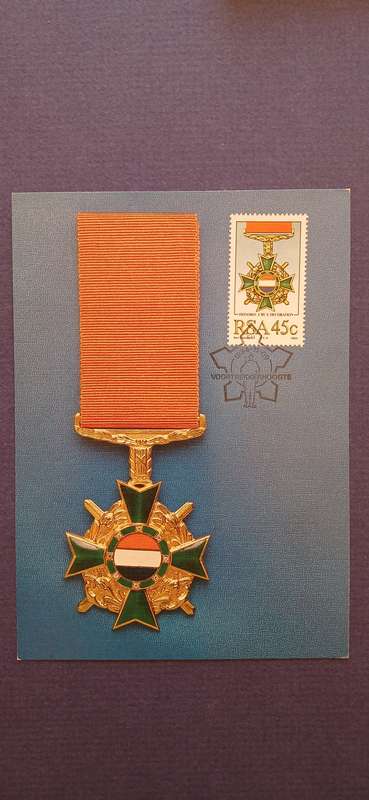 SOUTH AFRICA 1984 MILITARY DECORATIONS