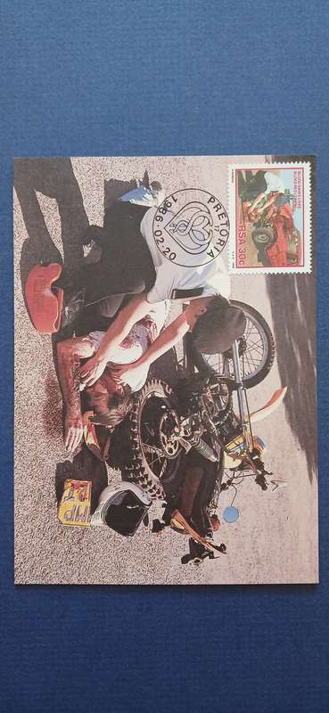 SOUTH AFRICA 1985 BLOOD DONOR CAMPAIGN