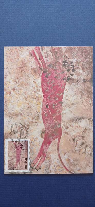 SOUTH AFRICA 1987 ROCK PAINTINGS