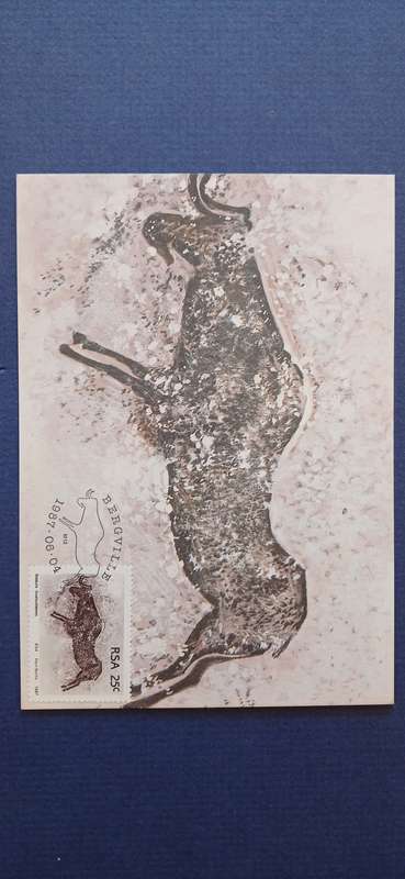 SOUTH AFRICA 1987 ROCK PAINTINGS