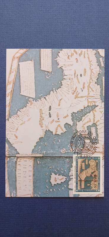SOUTH AFRICA 1988 500TH ANNIV DISCOVERY OF CAPE OF GOOD HOPE BY BARTHOLOMEU DIAS