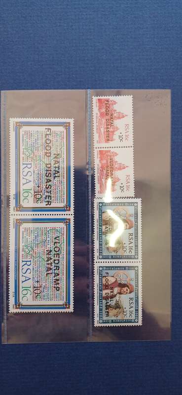 SOUTH AFRICA 1987-88 NATAL FLOOD RELIEF FUND