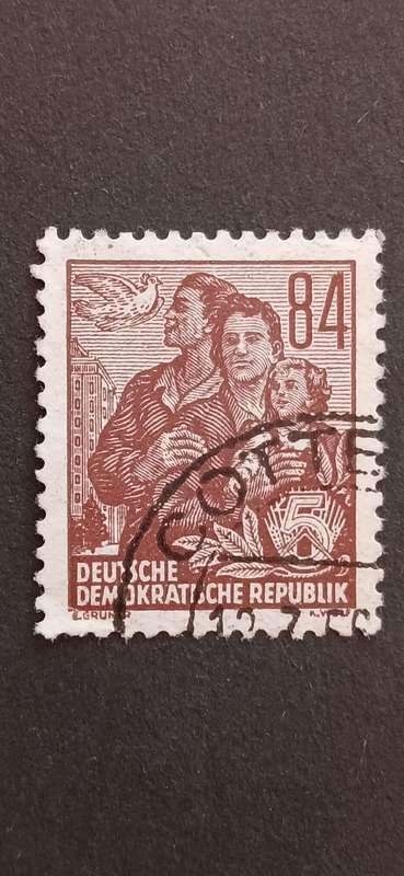 DDR 1953-56 DEFINITIVES-5 YEAR PLAN