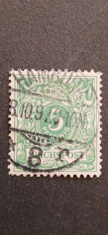 GERMAN EMPIRE 1889-00 DEFINITIVES VALUE STAMPS & IMPERIAL EAGLE